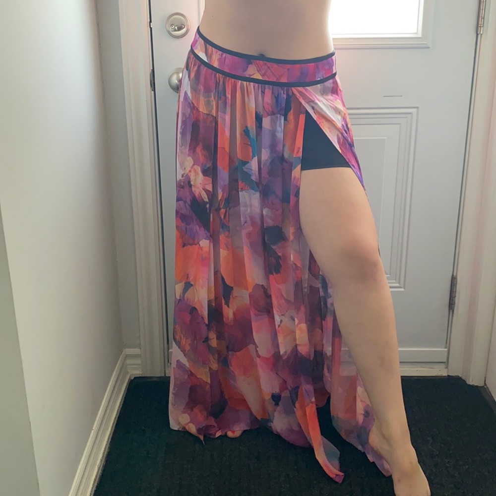Multiple colour skirt